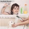 imageRain Shower System Brushed NickelSTARBATH Ceiling Mount 12 Rain Shower Head and 6 Rainfall Shower with Handheld Spray 3 Way Shower Valve with 5 Diverter and Trim Kit Shower Faucet SetBrushed Nickel