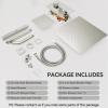 imageRain Shower System Brushed NickelSTARBATH Ceiling Mount 12 Rain Shower Head and 6 Rainfall Shower with Handheld Spray 3 Way Shower Valve with 5 Diverter and Trim Kit Shower Faucet SetBrushed Nickel