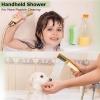 imageRain Shower System Brushed NickelSTARBATH Ceiling Mount 12 Rain Shower Head and 6 Rainfall Shower with Handheld Spray 3 Way Shower Valve with 5 Diverter and Trim Kit Shower Faucet SetGold